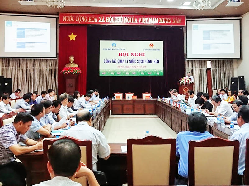 Hội nghị Công tác quản lý nước sạch nông thôn