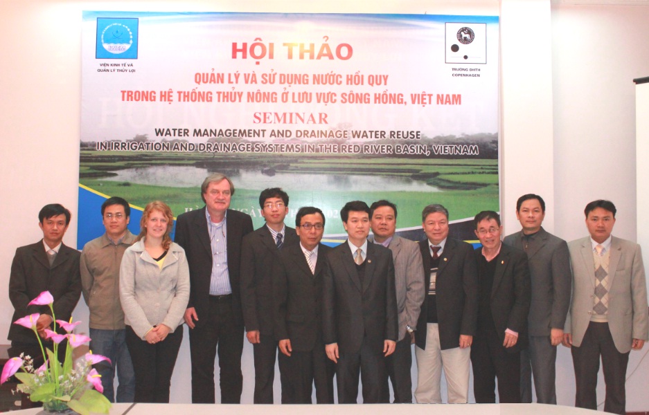 Hội thảo khoa học về quản lý và sử dụng nước hồi quy trong hệ thống thủy nông ở lưu vực sông Hồng, Việt Nam