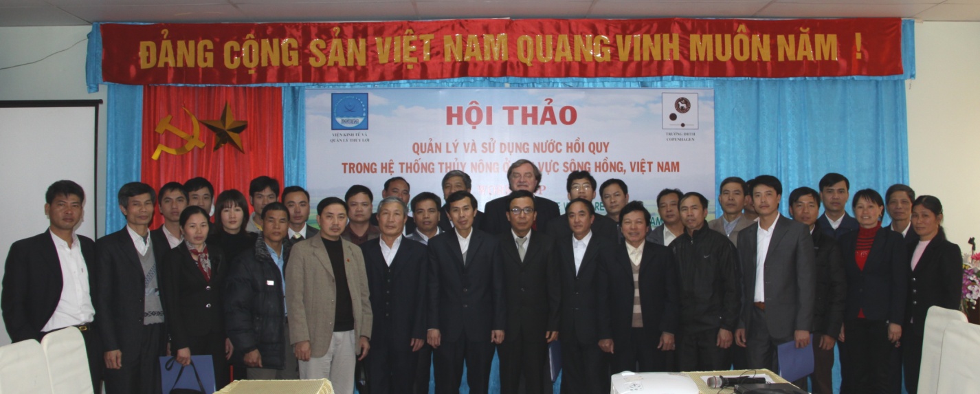 Hội thảo khoa học về quản lý và sử dụng nước