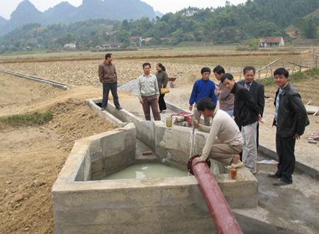  Hàng loạt công trình thủy lợi tắc vốn