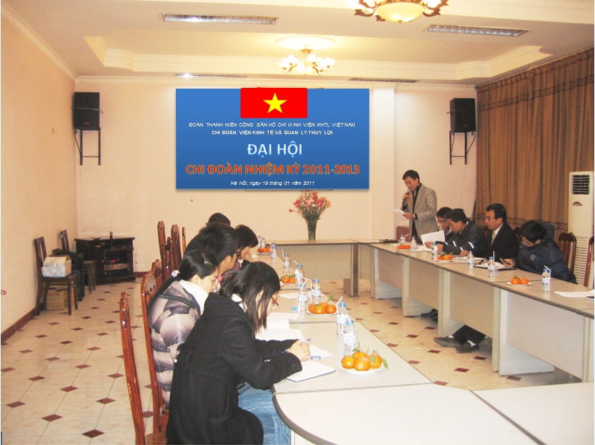  Đại hội chi đoàn nhiệm kỳ 2011-2013